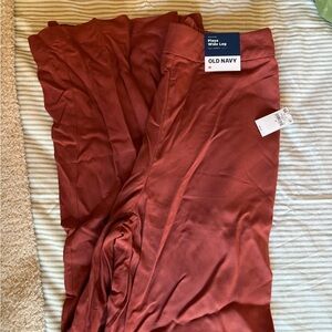 Old Navy Terracotta Playa Wide Leg Pants
